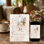 Elegant Thanksgiving Dinner Einladung