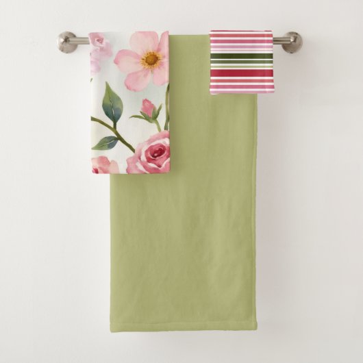 Elegant Three Piece Badhandtuch Set (Insitu)