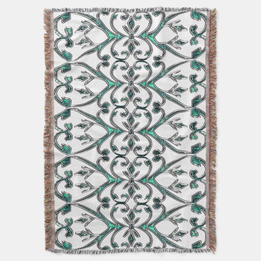 Elegant Throw Blanket Decke (Vorderseite Vertikal)
