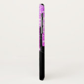 Elegant Tiara Lila Glitzer Tropfen Case-Mate iPhone Hülle (Hinten/Links)