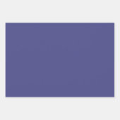 Elegant tief lila grau Minimalistisch und elegant Geschenkpapier Set (Vorderseite 2)