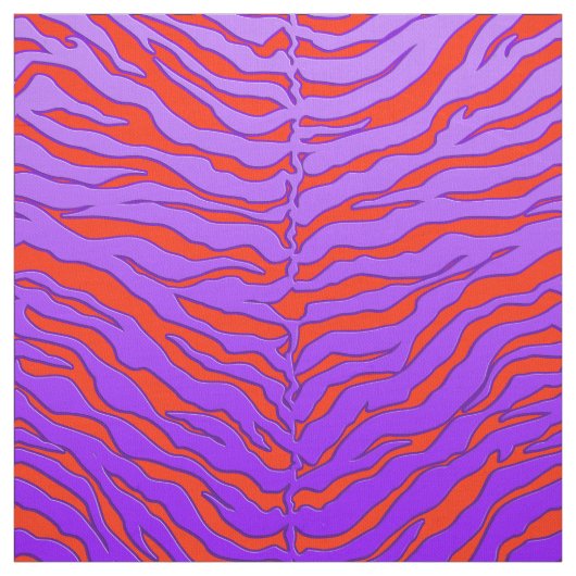 Elegant Tiger Print Fabric Stoff (Muster)