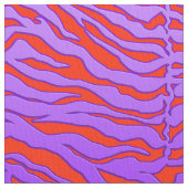 Elegant Tiger Print Fabric Stoff (Nahaufnahme)