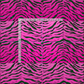 Elegant Tiger Print Fabric Stoff (Kachel)
