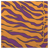 Elegant Tiger Print Fabric Stoff (Nahaufnahme)