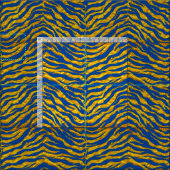 Elegant Tiger Print Fabric Stoff (Kachel)