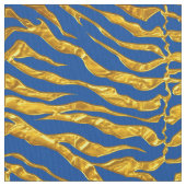 Elegant Tiger Print Fabric Stoff (Nahaufnahme)