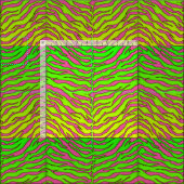 Elegant Tiger Print Fabric Stoff (Kachel)