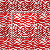 Elegant Tiger Print Fabric Stoff (Kachel)