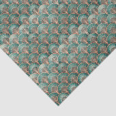 Elegant tiled Art Deco pattern Seidenpapier (Ausschnitt)