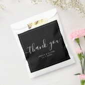 Elegant Timeless Wedding Thank You | Personalized  Geschenktütchen (Versiegelt)