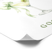 Elegant Tini One Baby Shower Game Guess How Many Poster (Ecke)