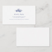 Elegant Toile French Website UAWG Enclosure Card Begleitkarte (Vorne/Hinten)