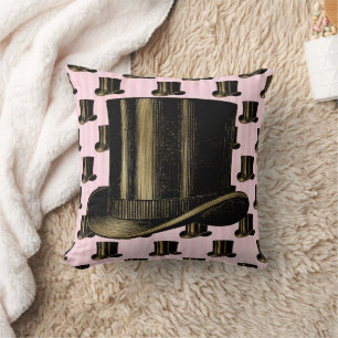Elegant Top Hat Kissen