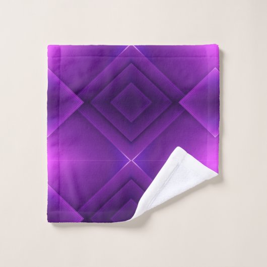 Elegant towel and washcloth set with a vibrant  (Waschlappen)