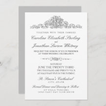 Elegant Traditional | Versailles Gray Wedding