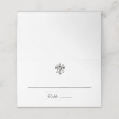 Elegant Traditionell katholisch einfach religiös Platzkarte (Außenseite Aufgefaltet)