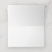 Elegant Traditionell katholisch einfach religiös Platzkarte (Innenseite Aufgefaltet)