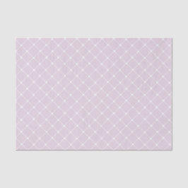 Elegant Trellis Pattern | Lavendel Seidenpapier