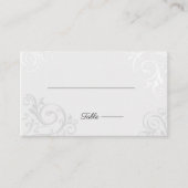 Elegant Trellises Platzkarte für Hochzeiten Visitenkarte (Vorderseite)