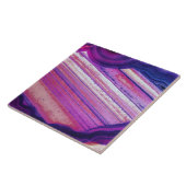 Elegant Trendy Amethyst Lila Quartz Fliese (Seite)