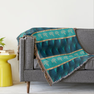 Elegant Trendy Aquamarin Decke