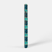 Elegant Trendy Aquamarin Samsung Galaxy Hülle (Rechte Seite)