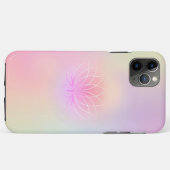 Elegant Trendy Cool Lotus Holographic Case-Mate iPhone Hülle (Rückseite (Horizontal))