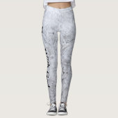Elegant trendy Inspirational Christlich Religious Leggings (Vorderseite)