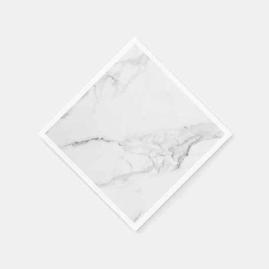 Elegant Trendy Marble Stilvoll und modern Serviette (Ecke)