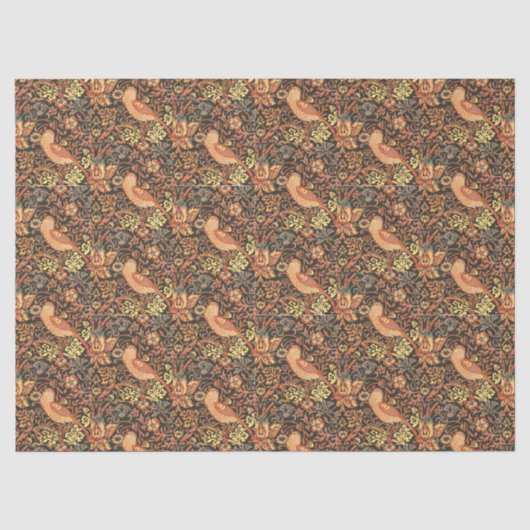 Elegant Trendy William Morris Seidenpapier (Vorderseite)