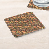 Elegant TrendyWilliam Morris Paper Napkin Untersetzer (angewinkelt)