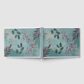 Elegant Tropical Botanical Gästebuch (Voll)