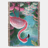 Elegant Tropical Flamingo-70852 Decke (Vorderseite Vertikal)