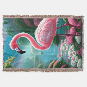 Elegant Tropical Flamingo-70852 Decke
