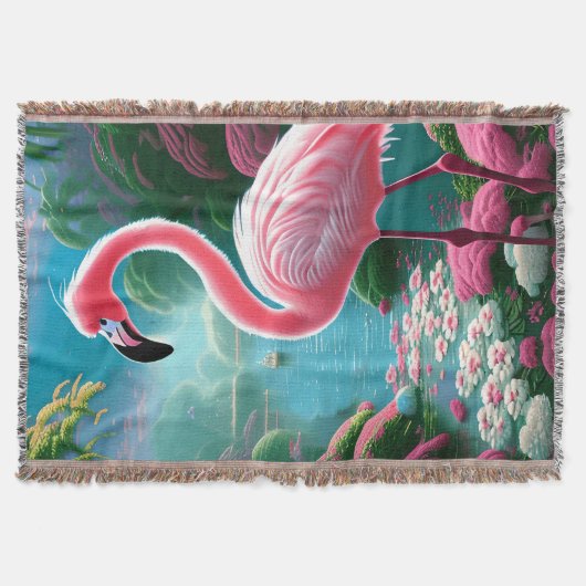 Elegant Tropical Flamingo-70852 Decke (Vorderseite)