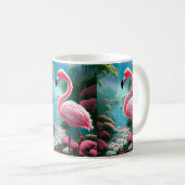Elegant Tropical Flamingo-70852 Kaffeetasse (VorderseiteRechts)