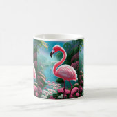 Elegant Tropical Flamingo-70852 Kaffeetasse (Mittel)