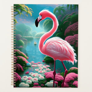 Elegant Tropical Flamingo-70852 Planer