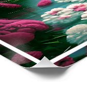 Elegant Tropical Flamingo-70852 Poster (Ecke)