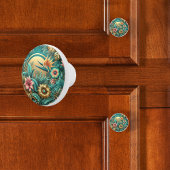 Elegant Tropical Keramikknauf