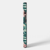 Elegant Tropical Monsteras Boho Case-Mate iPhone Hülle (Rückseite / Links)