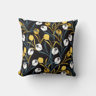 Elegant Tulip Floral Muster Kissen