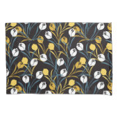 Elegant Tulip Floral Muster Kissenbezug (Vorderseite)