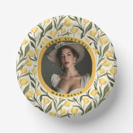 Elegant Tulip Themed Surprise Birthday Party Pappteller