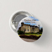 Elegant Tulloch Castle - Scottish Davidson Clan Button (Vorne & Hinten)