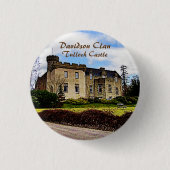 Elegant Tulloch Castle - Scottish Davidson Clan Button (Vorderseite)