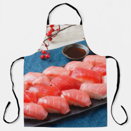 Elegant Tuna Sushi Apron – Japanese Style Charm Schürze