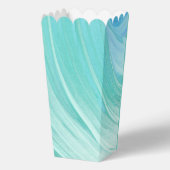 Elegant türkise Tides Beach Wedding Geschenkschachtel (Rückseite)