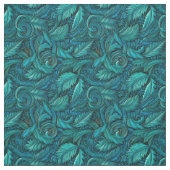 Elegant turquoise tooled leather  stoff (Muster)